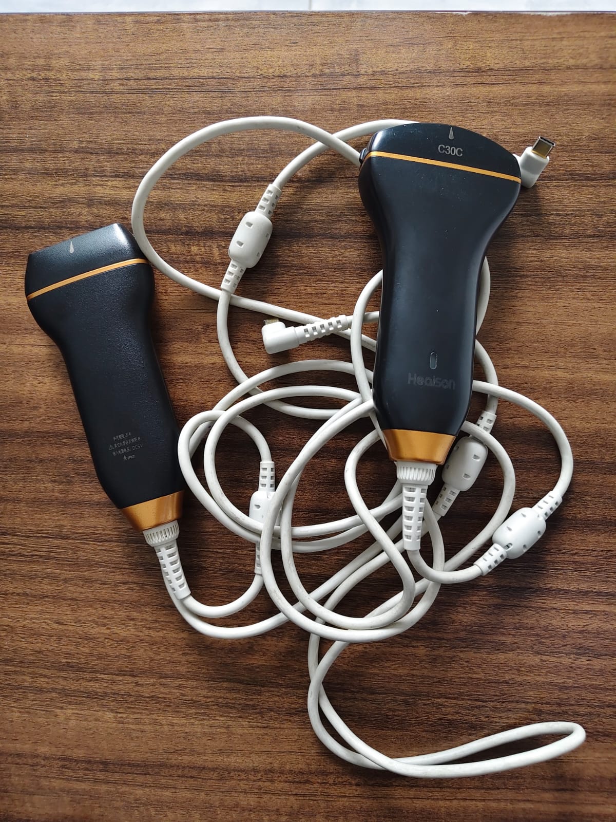 Helson wired Ultrasound probes